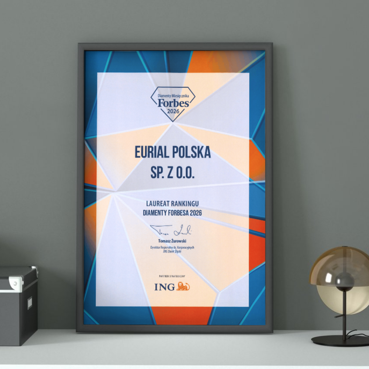 Eurial Polska awarded in the Forbes Diamonds 2026 ranking!