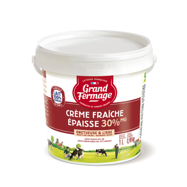 Grand Fermage Świeża Śmietana 30% Crème fraîche 1l