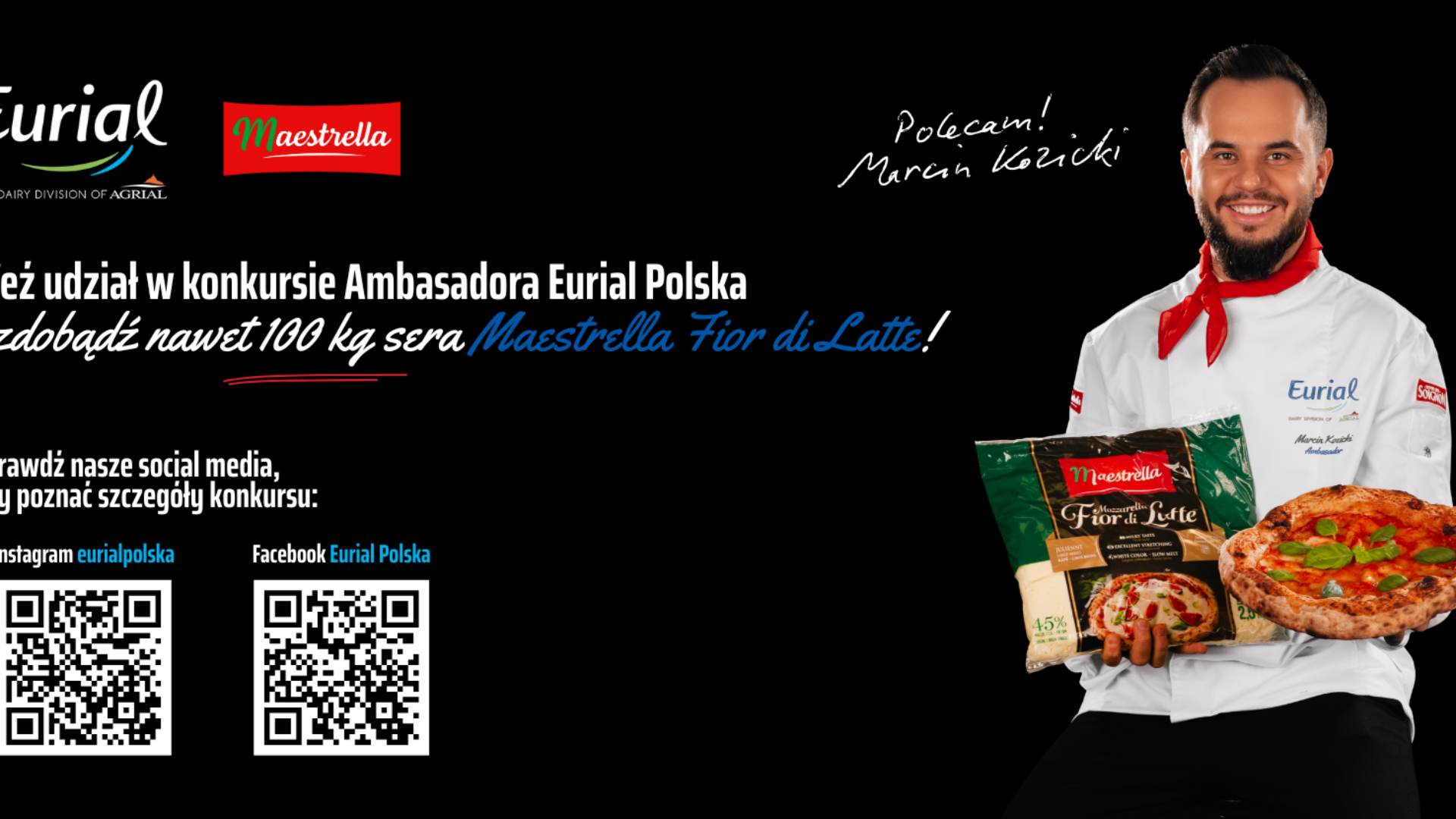 Zdobądź nawet 100 kg sera Maestrella Fior di Latte!
