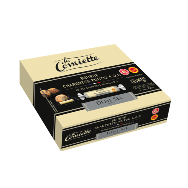La&nbsp;Conviette Masło solone PDO | pudełko | 10 x&nbsp;15 g