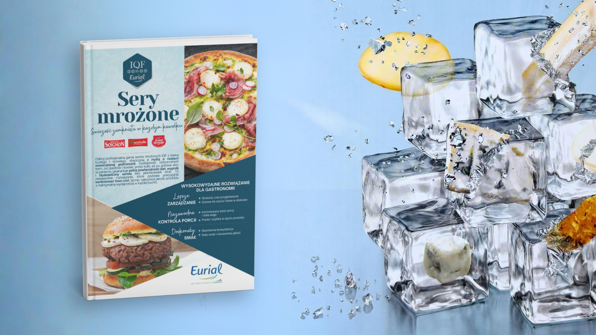 Sery mrożone IQF dla gastronomii – powtarzalna jakość, wygoda i&nbsp;pełna kontrola kosztów