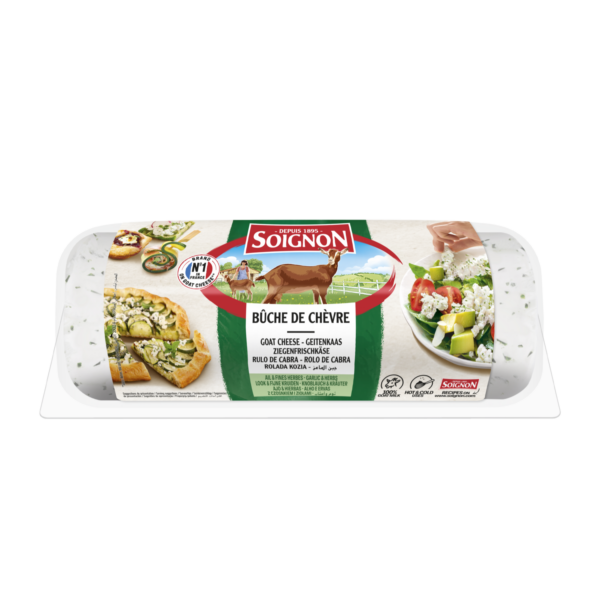 Soignon Rolada twarogowa z&nbsp;mleka koziego | Czosnek i&nbsp;zioła | 1 kg